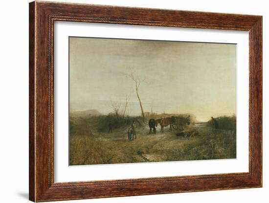 Frosty Morning, 1813-J. M. W. Turner-Framed Giclee Print