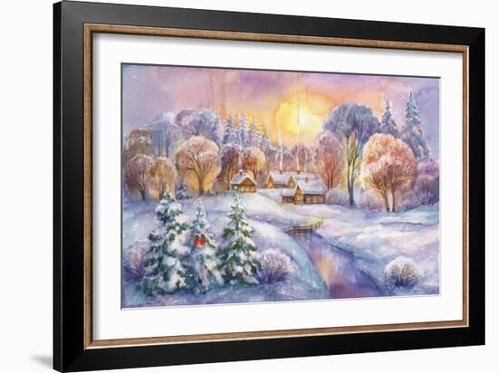 Frosty Morning-ZPR Int’L-Framed Giclee Print