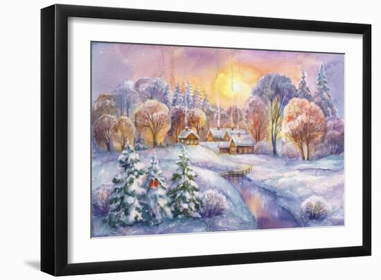 Frosty Morning-ZPR Int’L-Framed Giclee Print