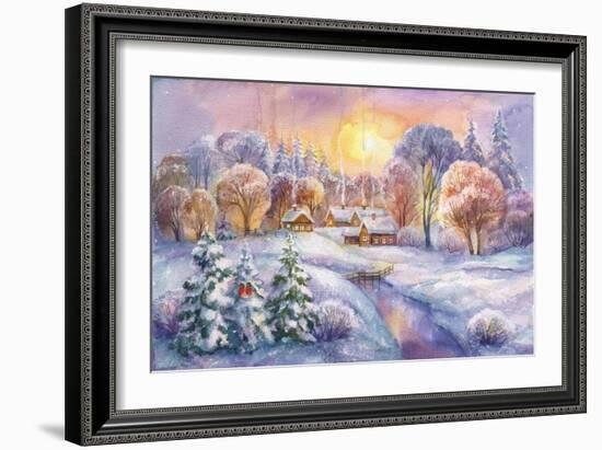 Frosty Morning-ZPR Int’L-Framed Giclee Print