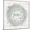 Frosty Peace Sage Silver-Mary Urban-Mounted Art Print