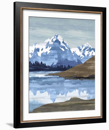 Frosty Pinnacle-null-Framed Giclee Print