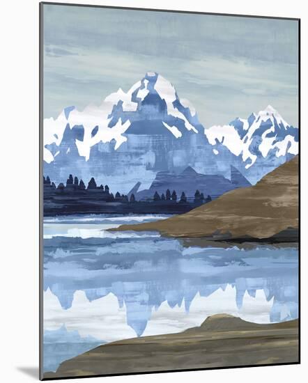 Frosty Pinnacle-null-Mounted Giclee Print