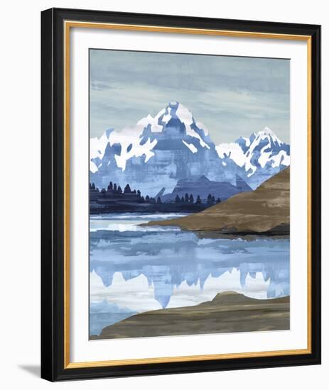 Frosty Pinnacle-null-Framed Giclee Print