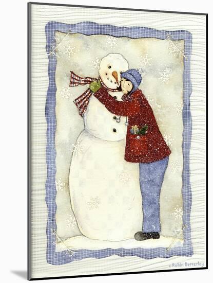 Frosty Winter Hug-Robin Betterley-Mounted Giclee Print