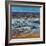 Frothy Shore, 2021 (oil on canvas)-Sylvia Paul-Framed Giclee Print