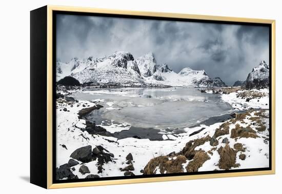 Frozen and Cold-Andreas Stridsberg-Framed Stretched Canvas