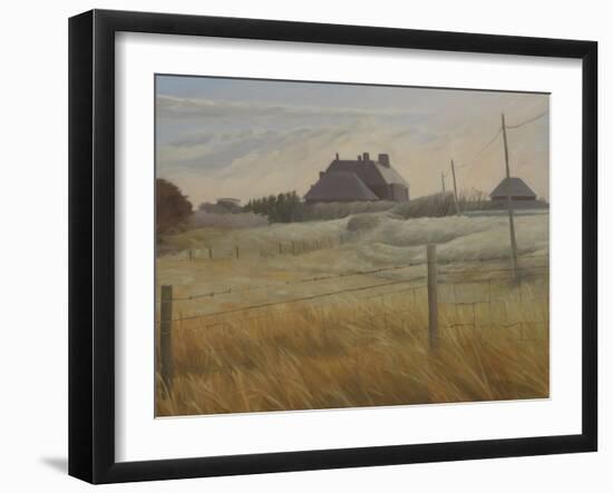 Frozen Dawn 1, Sandwich Bay, 2013 (Oil on Canvas)-Peter Breeden-Framed Giclee Print