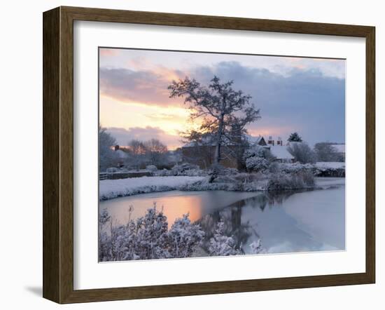 Frozen Dawn-Doug Chinnery-Framed Photographic Print