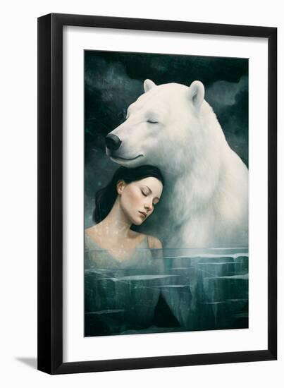 Frozen Dreams-Paula Belle Flores-Framed Art Print