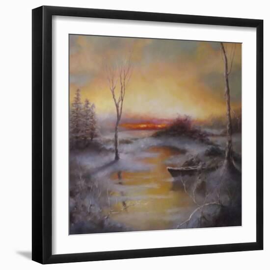 Frozen Gold 2012-Lee Campbell-Framed Giclee Print