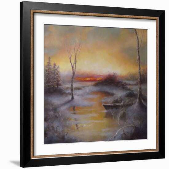 Frozen Gold 2012-Lee Campbell-Framed Giclee Print