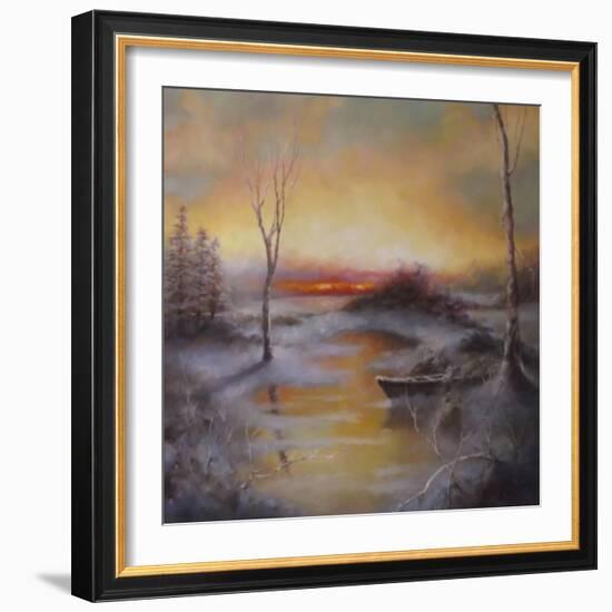 Frozen Gold 2012-Lee Campbell-Framed Giclee Print