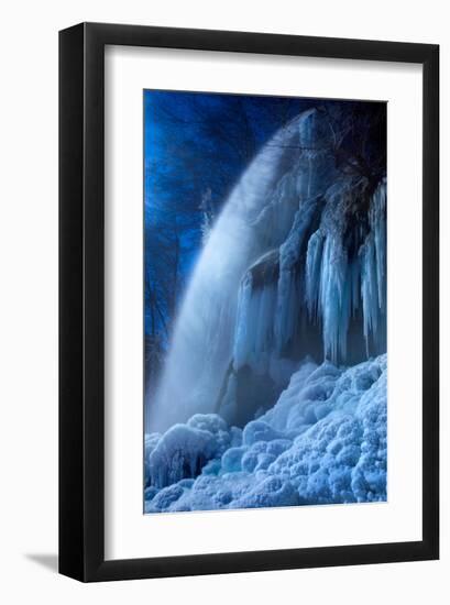 Frozen in the Moonlight-null-Framed Art Print