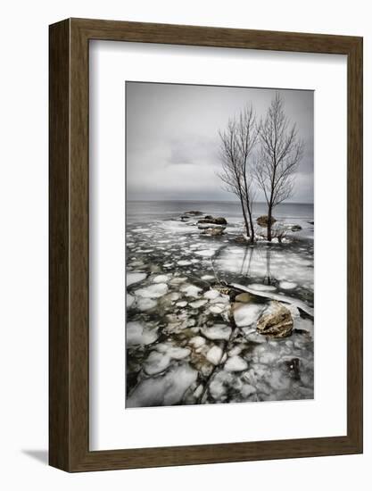 Frozen Lake-Vedran Vidak-Framed Photographic Print