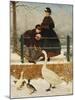 Frozen Out, 1866-George Dunlop Leslie-Mounted Giclee Print