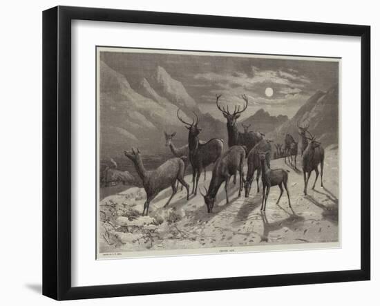 Frozen Out-Friedrich Wilhelm Keyl-Framed Giclee Print