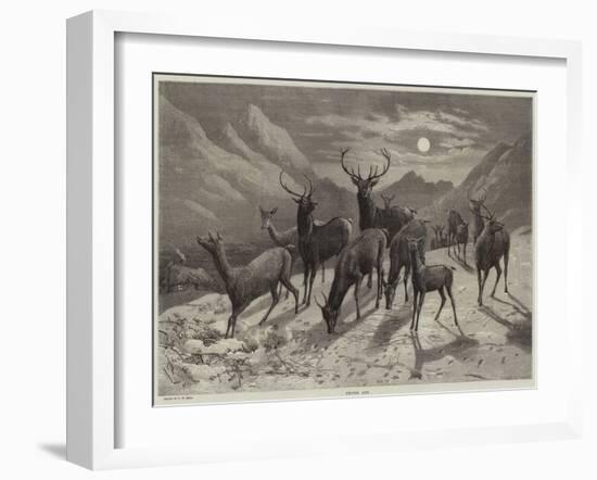 Frozen Out-Friedrich Wilhelm Keyl-Framed Giclee Print