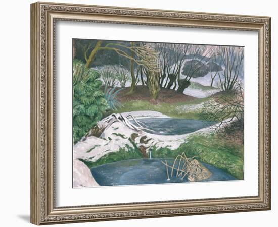 Frozen Ponds-John Northcote Nash-Framed Premium Giclee Print