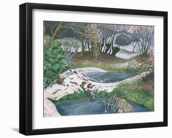 Frozen Ponds-John Northcote Nash-Framed Premium Giclee Print