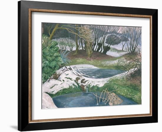 Frozen Ponds-John Northcote Nash-Framed Giclee Print