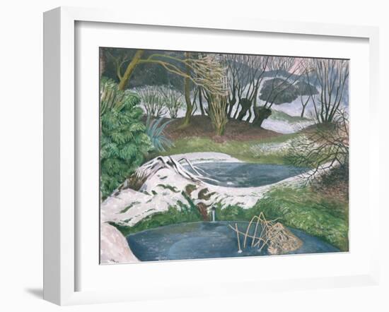 Frozen Ponds-John Northcote Nash-Framed Giclee Print