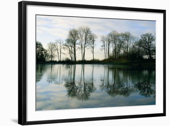 Frozen Reflections-Derek Harris-Framed Art Print