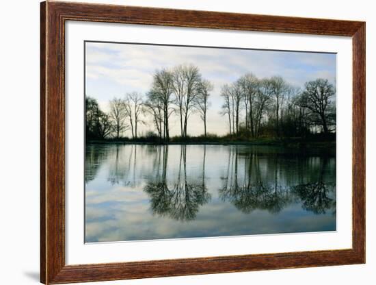 Frozen Reflections-Derek Harris-Framed Art Print