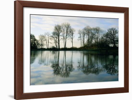 Frozen Reflections-Derek Harris-Framed Art Print