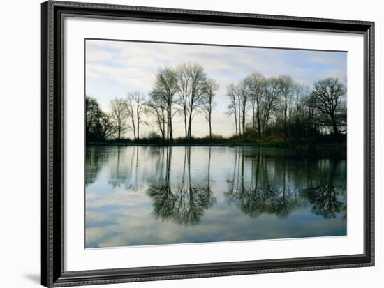 Frozen Reflections-Derek Harris-Framed Art Print