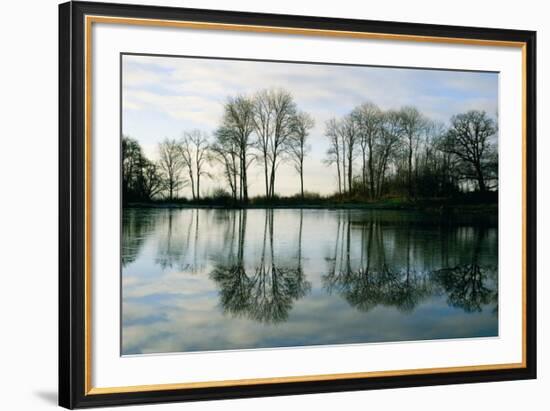 Frozen Reflections-Derek Harris-Framed Art Print