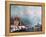 Frozen River, 1787-1870-Andreas Schelfhout-Framed Premier Image Canvas