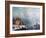 Frozen River, 1787-1870-Andreas Schelfhout-Framed Giclee Print