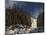 Frozen waterfall and basalt cliffs, Putoransky State Nature Reserve, Siberia, Russia-Sergey Gorshkov-Mounted Photographic Print