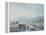 Frozen Winter Scene-Andreas Schelfhout-Framed Premier Image Canvas