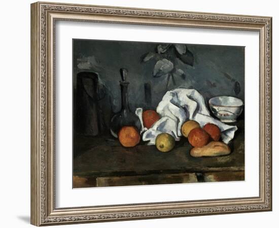 Fruit, 1879-1880-Paul Cézanne-Framed Giclee Print