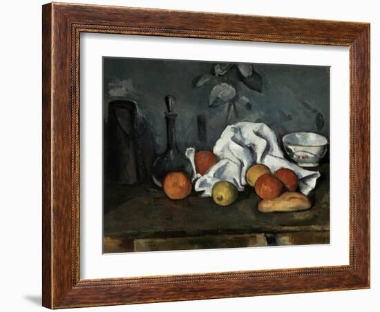 Fruit, 1879-1880-Paul Cézanne-Framed Giclee Print