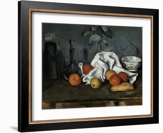 Fruit, 1879-1880-Paul Cézanne-Framed Giclee Print