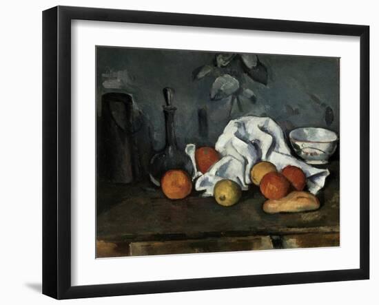 Fruit, 1879-1880-Paul Cézanne-Framed Giclee Print