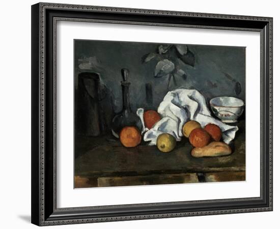 Fruit, 1879-1880-Paul Cézanne-Framed Giclee Print