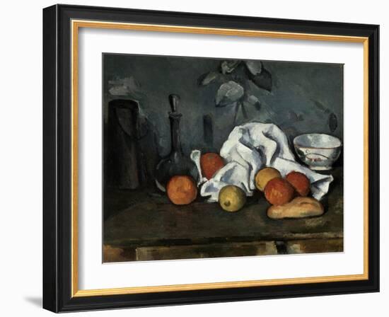 Fruit, 1879-1880-Paul Cézanne-Framed Giclee Print