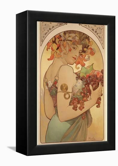Fruit, 1897-Alphonse Mucha-Framed Premier Image Canvas