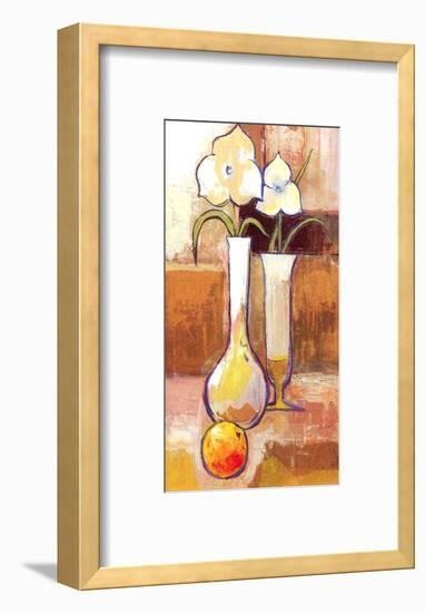 Fruit and Flower Composition-Ranz-Framed Art Print