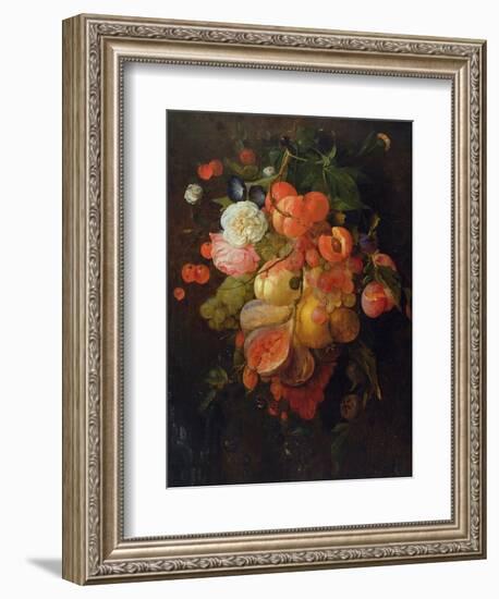 Fruit and Flowers-Jan Davidsz. de Heem-Framed Giclee Print