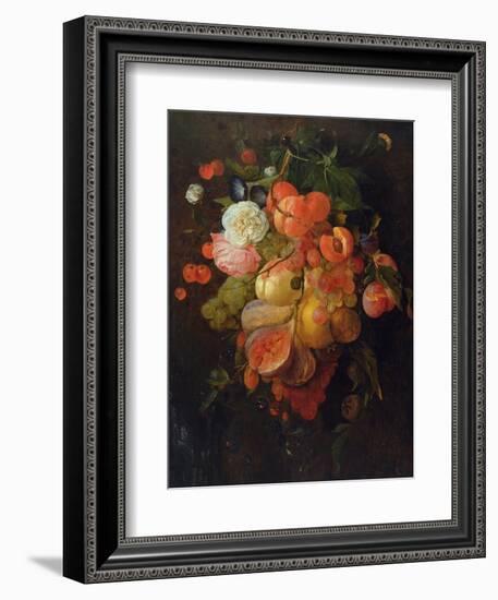 Fruit and Flowers-Jan Davidsz. de Heem-Framed Premium Giclee Print