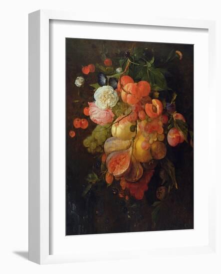 Fruit and Flowers-Jan Davidsz. de Heem-Framed Giclee Print