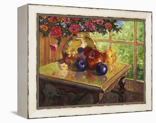 Fruit and Flowers-Hal Frenck-Framed Premier Image Canvas