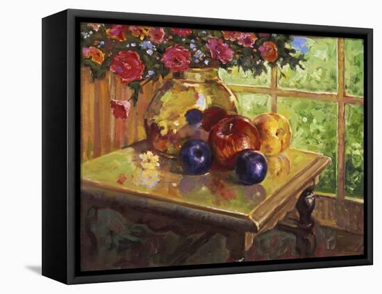 Fruit and Flowers-Hal Frenck-Framed Premier Image Canvas