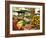 Fruit and Vegetable Market, Aix-En-Provence, Bouches-Du-Rhone, Provence, France, Europe-Peter Richardson-Framed Photographic Print