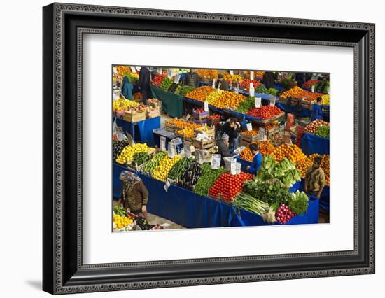 Fruit and Vegetable Market, Konya, Central Anatolia, Turkey, Asia Minor, Eurasia-Bruno Morandi-Framed Photographic Print